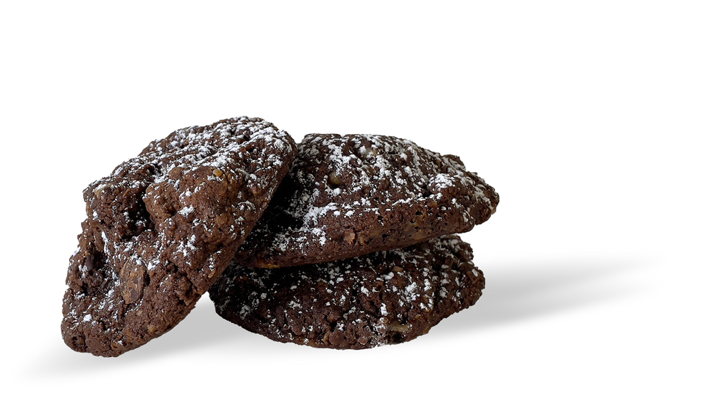 Chocolate Walnut Brownie Cookies